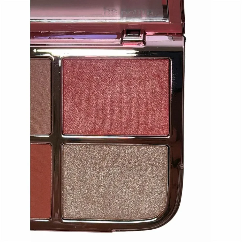 Polite Society Blush & Highlight Face Palette Assorted Shades Glow
